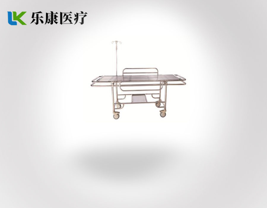 b3不锈钢四小轮担架车1