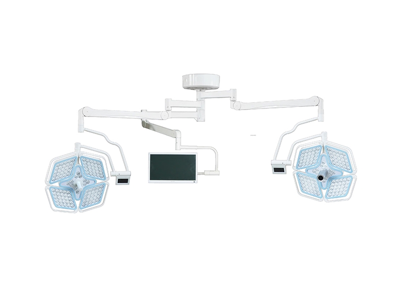 蝶形花瓣式LK/LED-5+5摄像系统无影灯